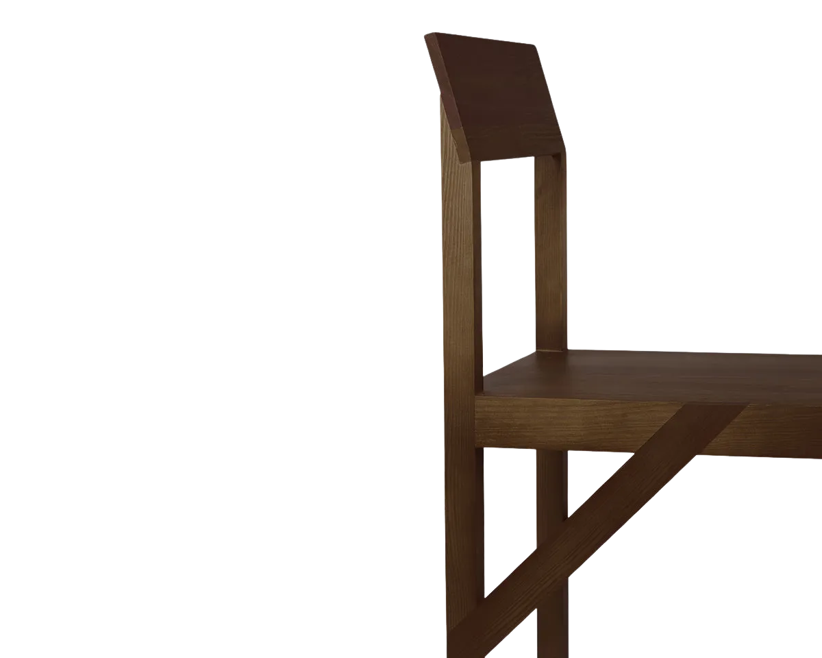 Bracket Chair | Dark Pine