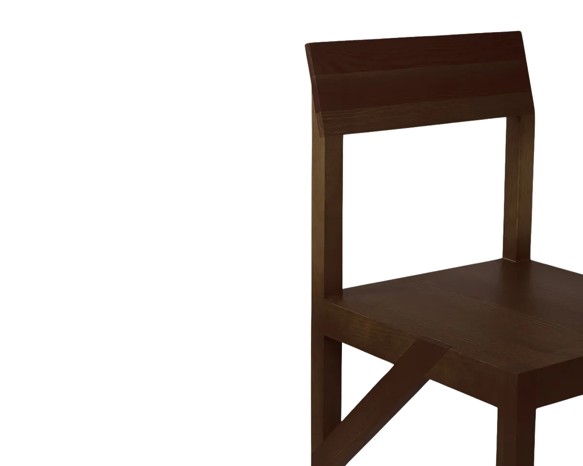 Bracket Chair | Dark Pine
