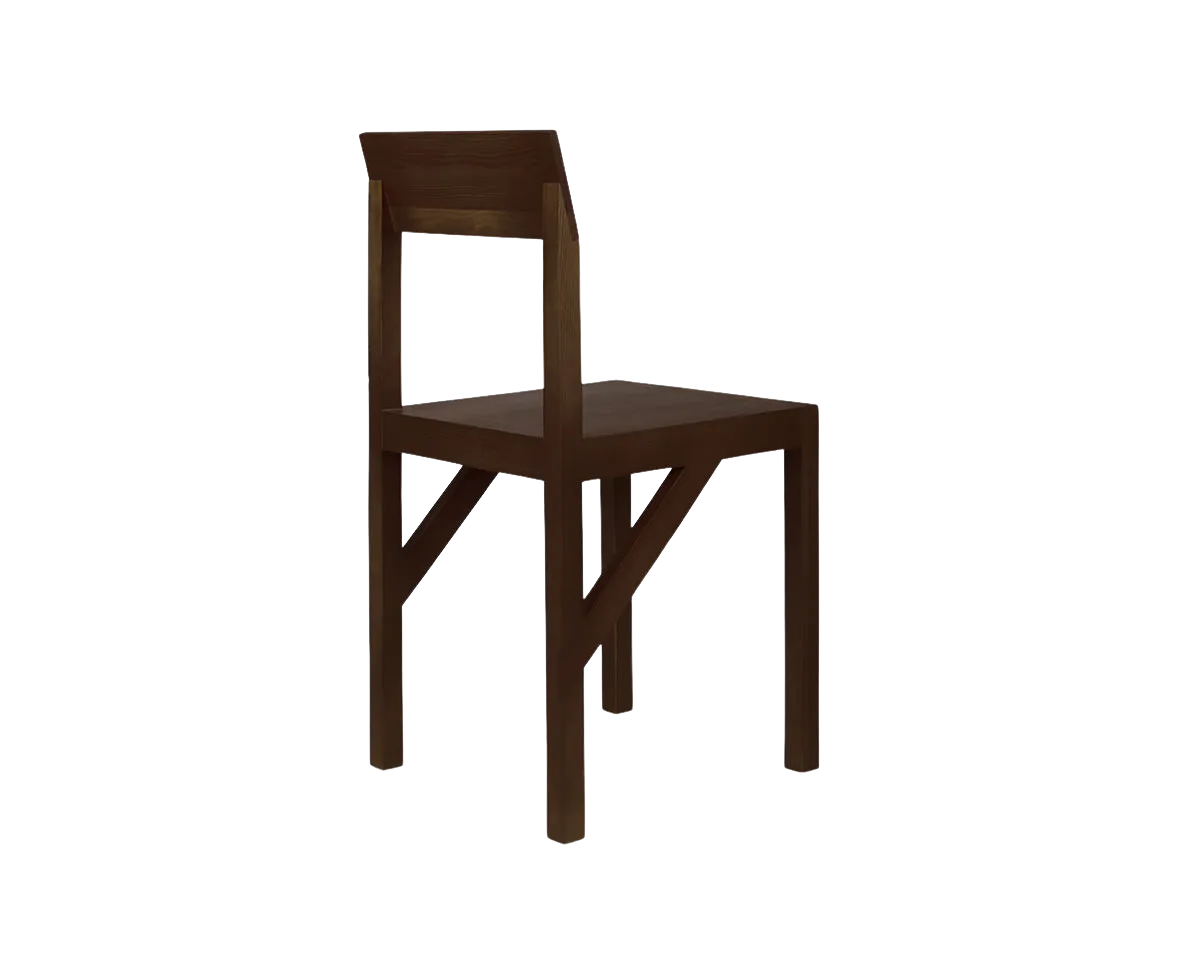 Bracket Chair | Dark Pine
