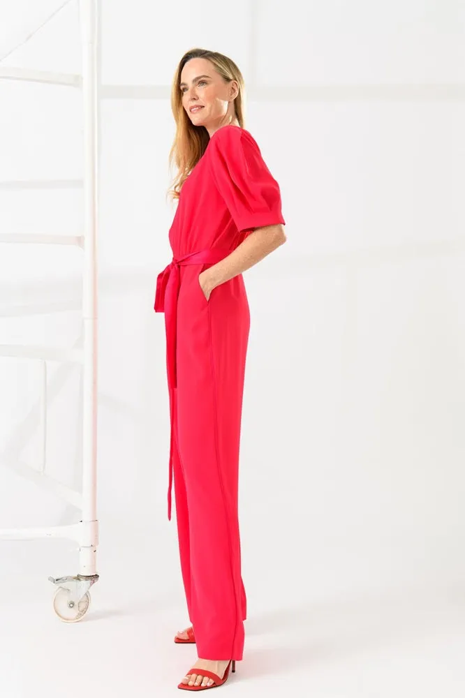 Caroline Kilkenny Danny Pink Jumpsuit