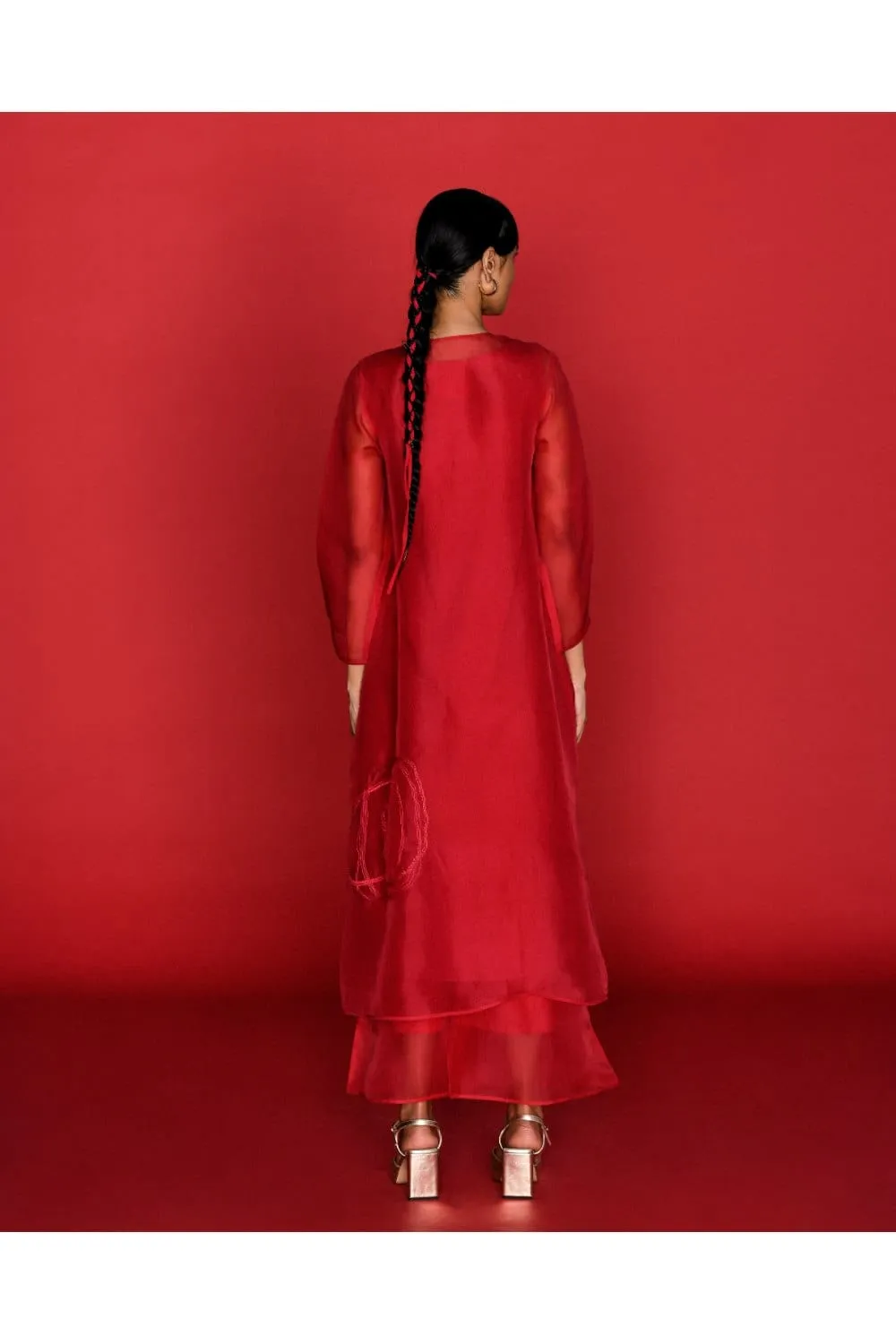 CERISE KURTA SET