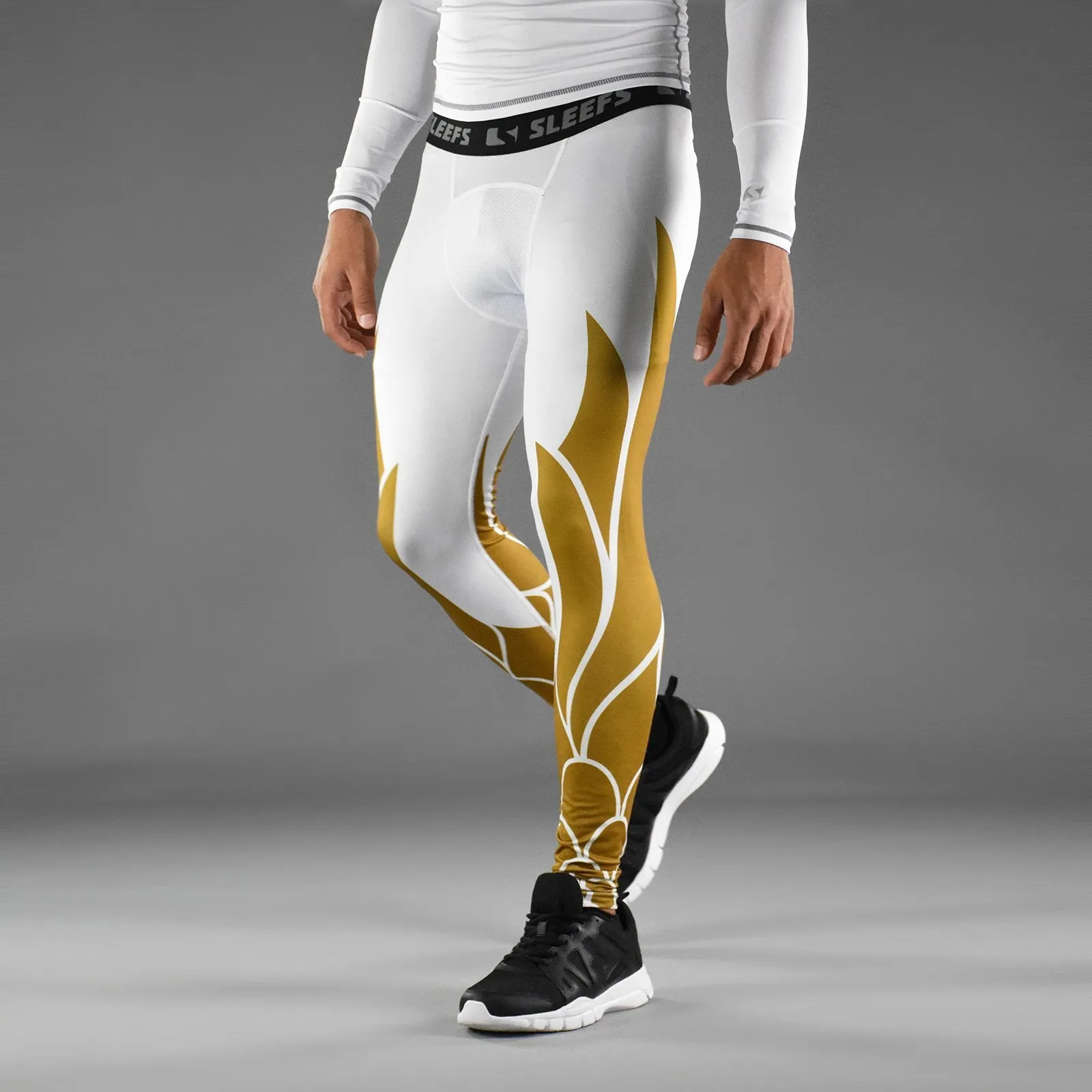 Icarus 2 White Gold compression tights / leggings
