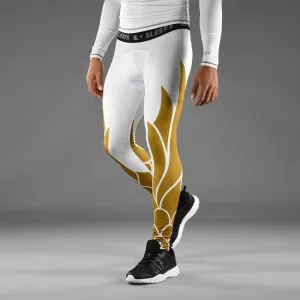 Icarus 2 White Gold compression tights / leggings
