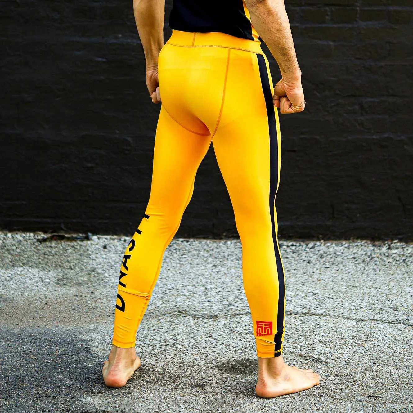 Legendary Spirit Elite Grappling Spats (Yellow)