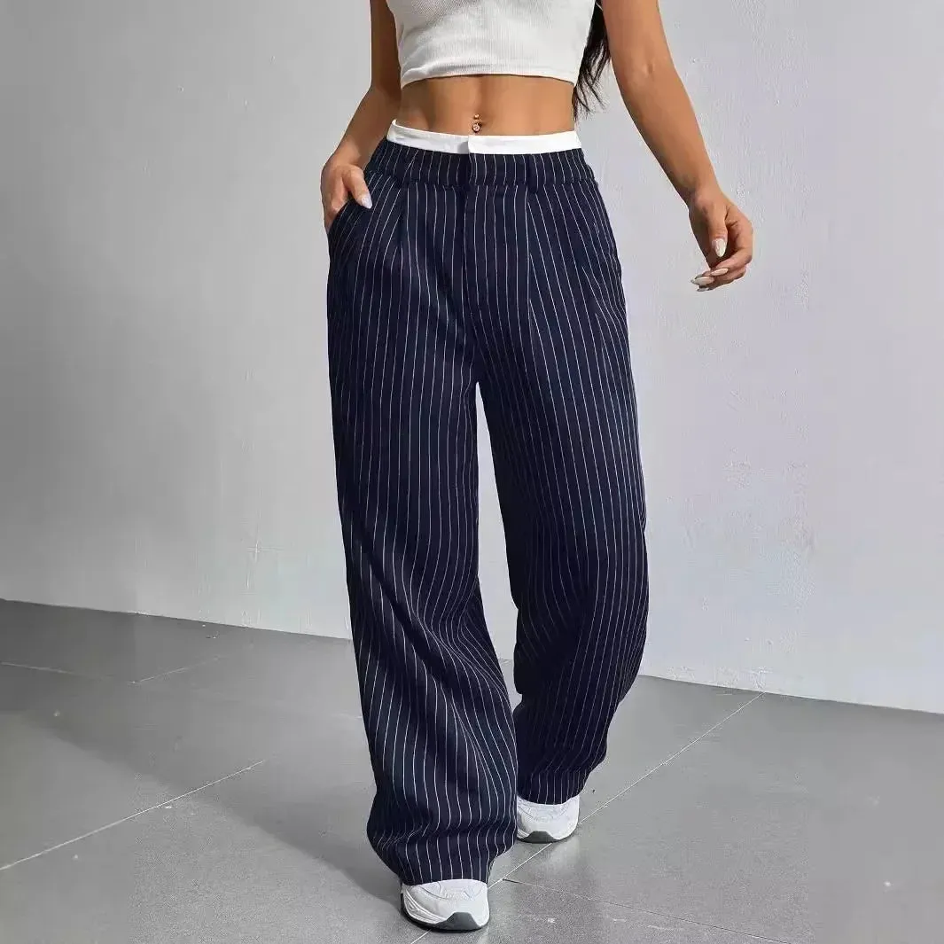 Nina Striped Trousers