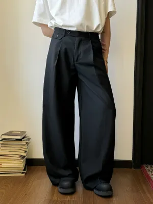 Nine Drape Pleated Trousers
