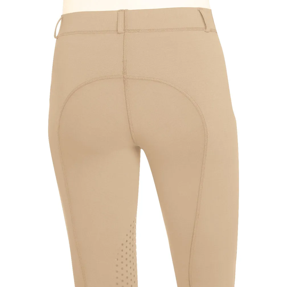 Ovation Girl’s Aerowick Knee Patch Grip Riding Tight