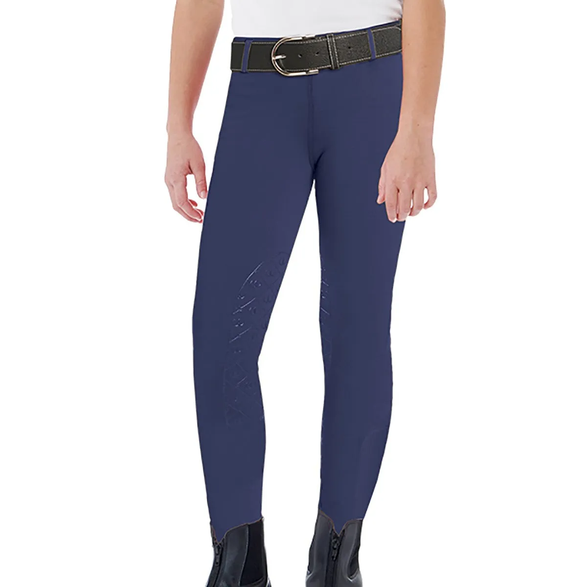 Ovation Girl’s Aerowick Knee Patch Grip Riding Tight
