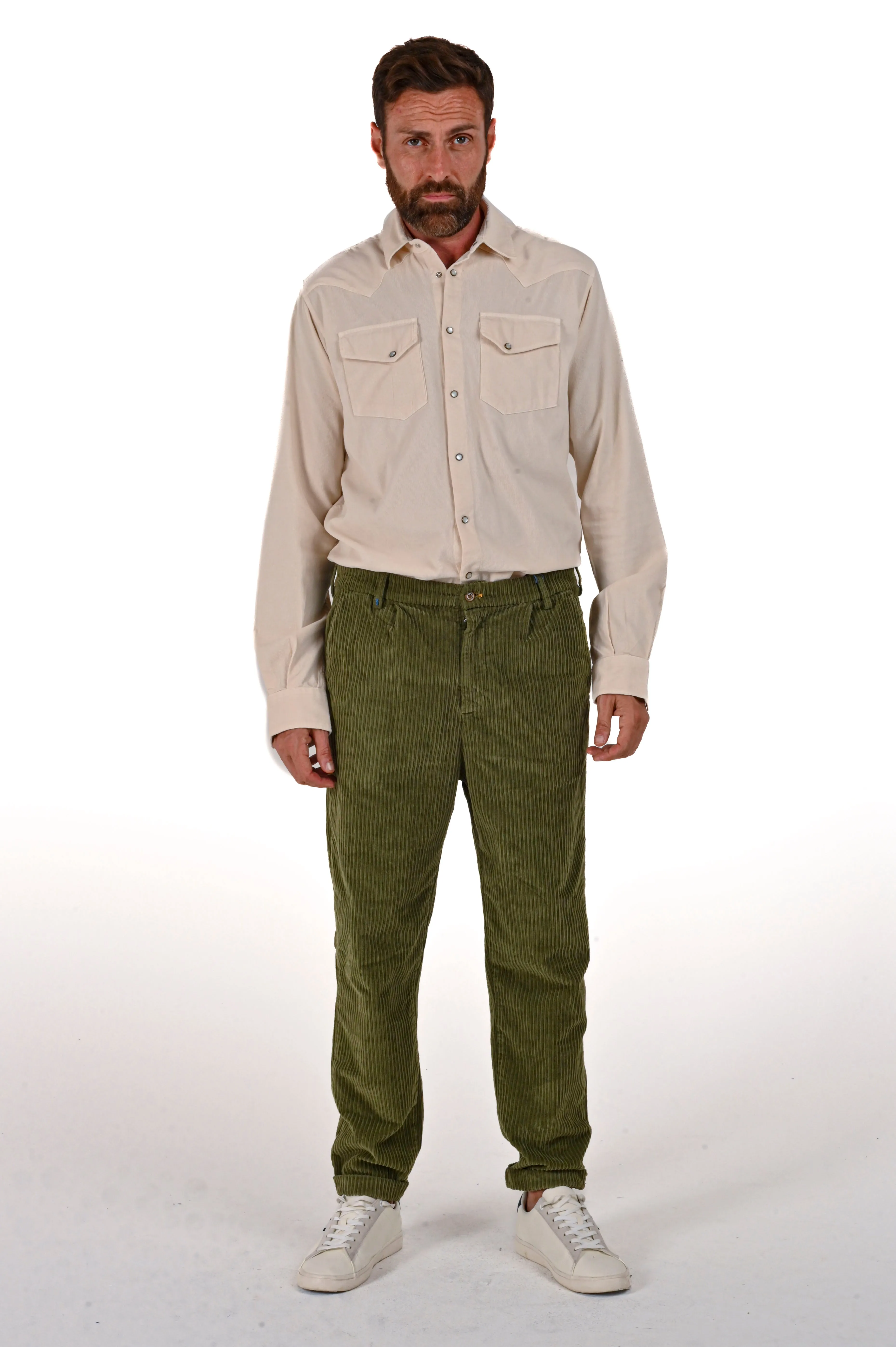 Pantaloni uomo classici loose fit Ballon Costa in vari colori - Displaj