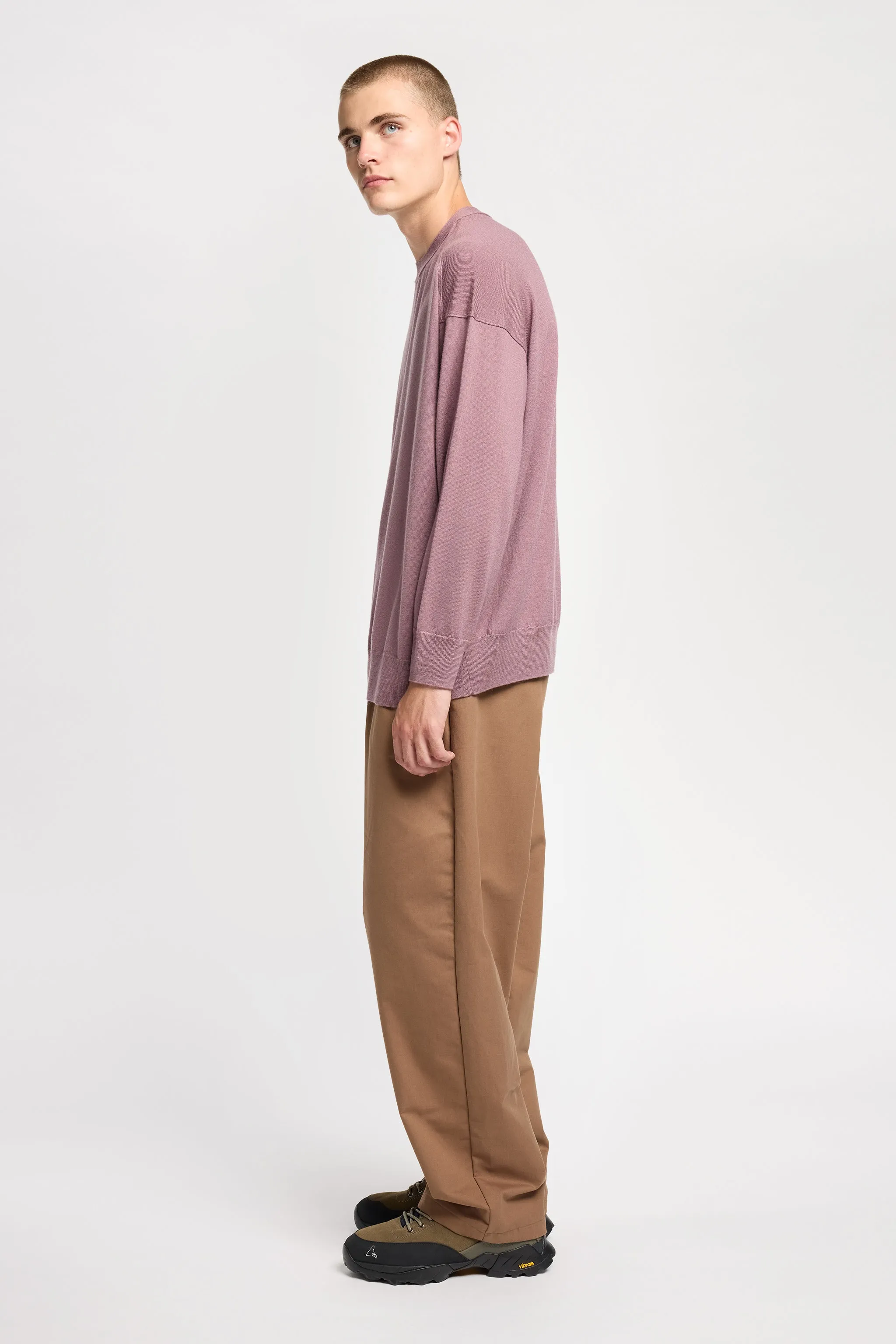 Pitch Loose Fit Sweater Mauve