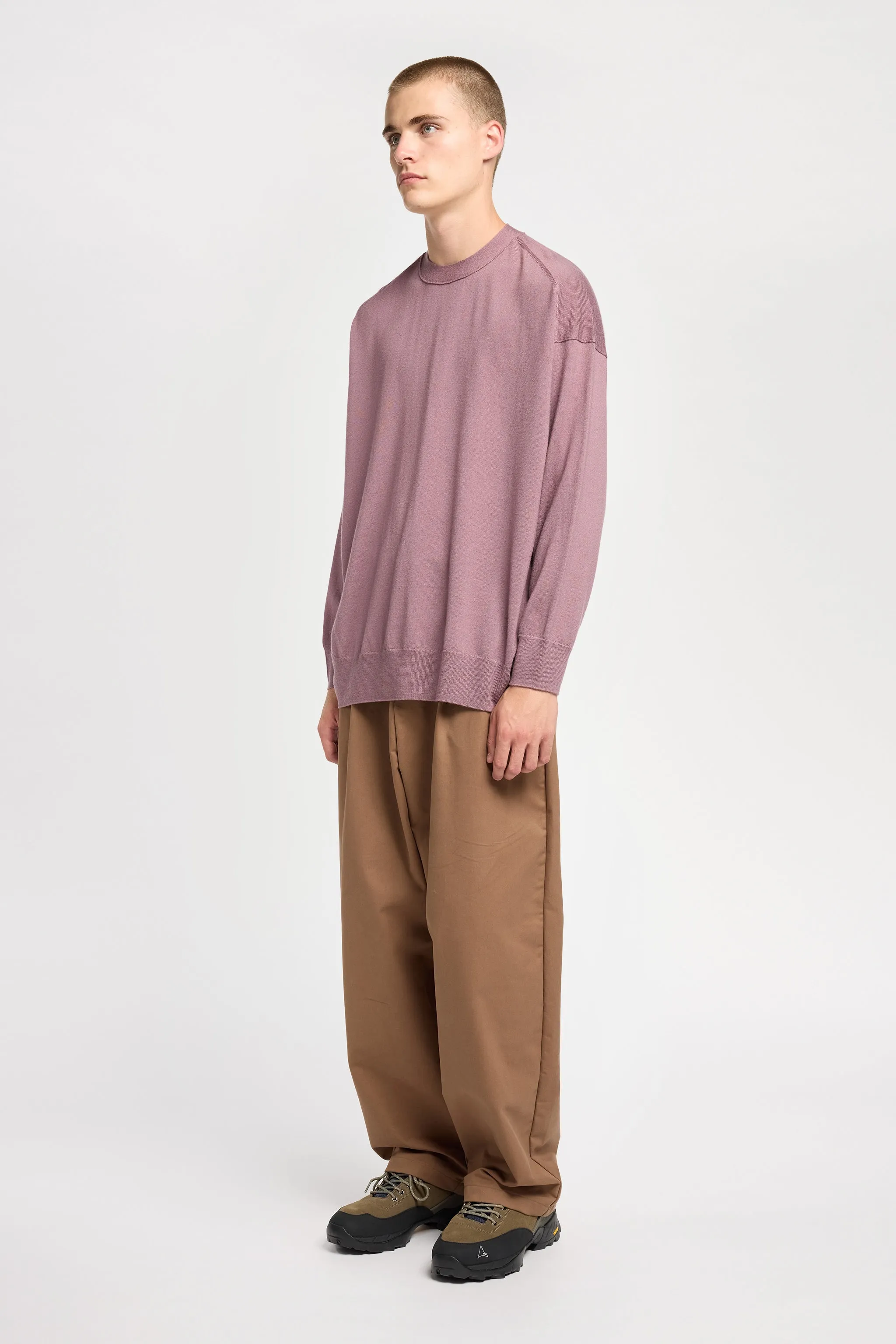 Pitch Loose Fit Sweater Mauve
