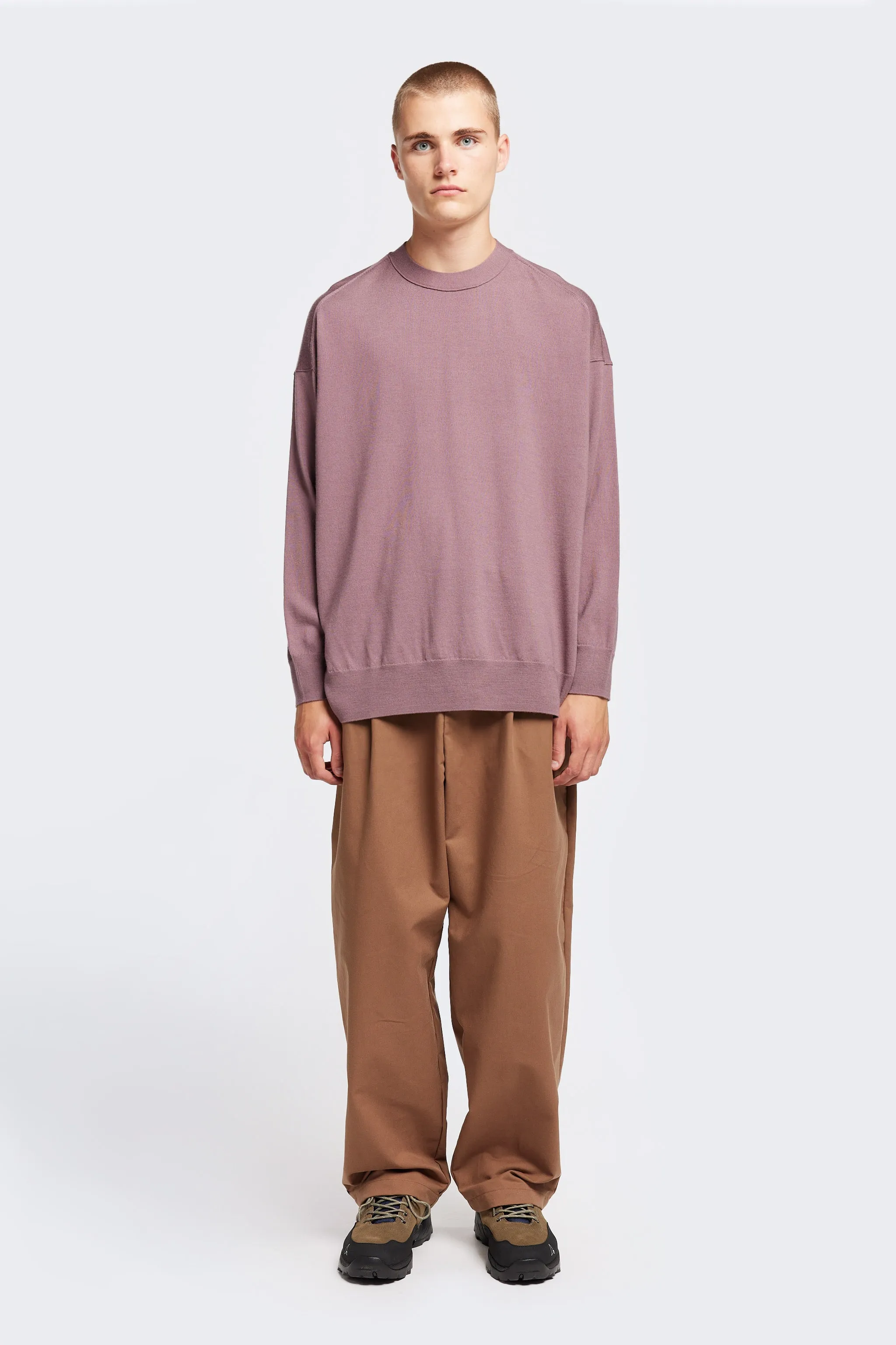 Pitch Loose Fit Sweater Mauve