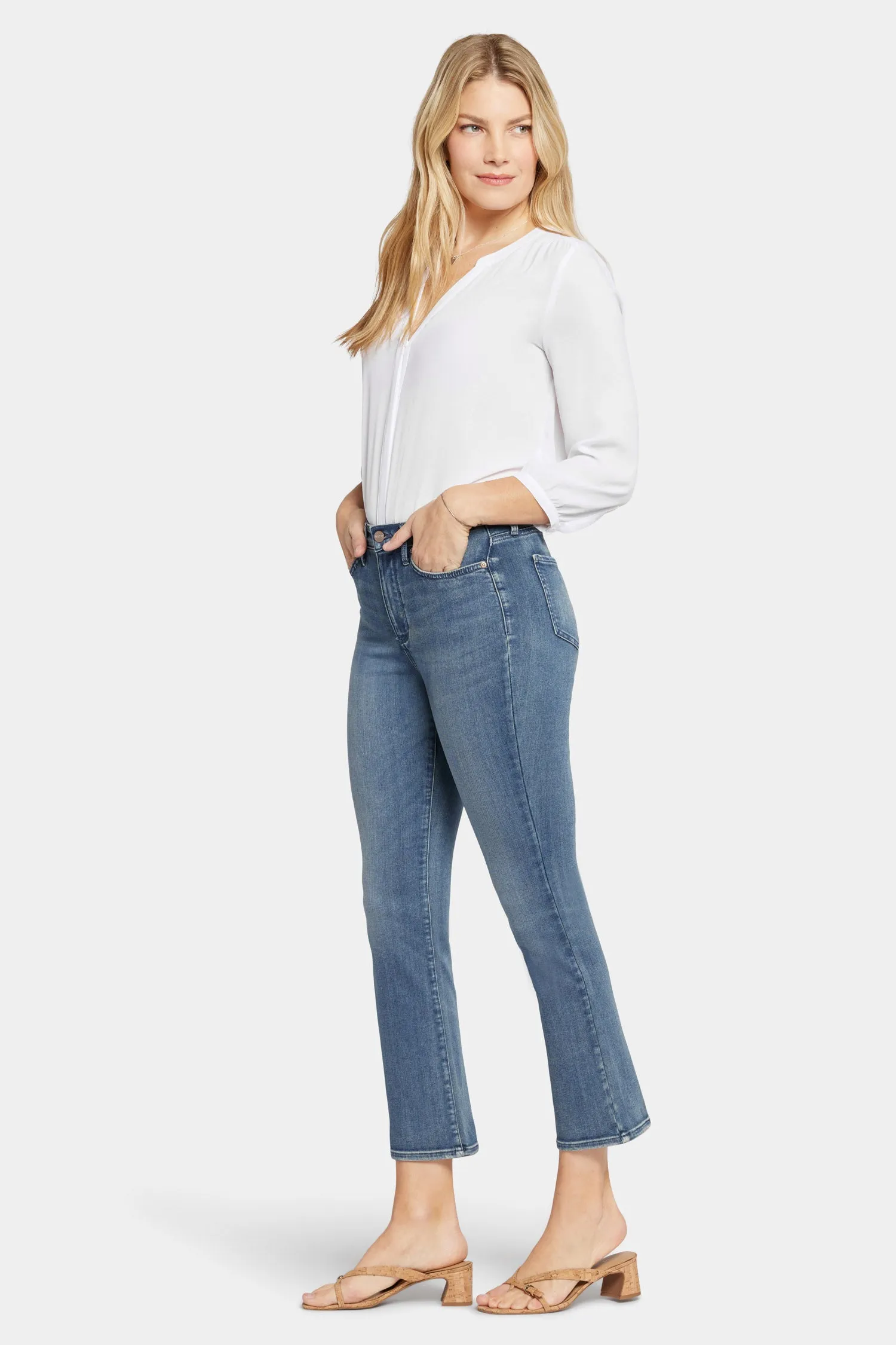 Slim Bootcut Ankle Jeans - Prelude