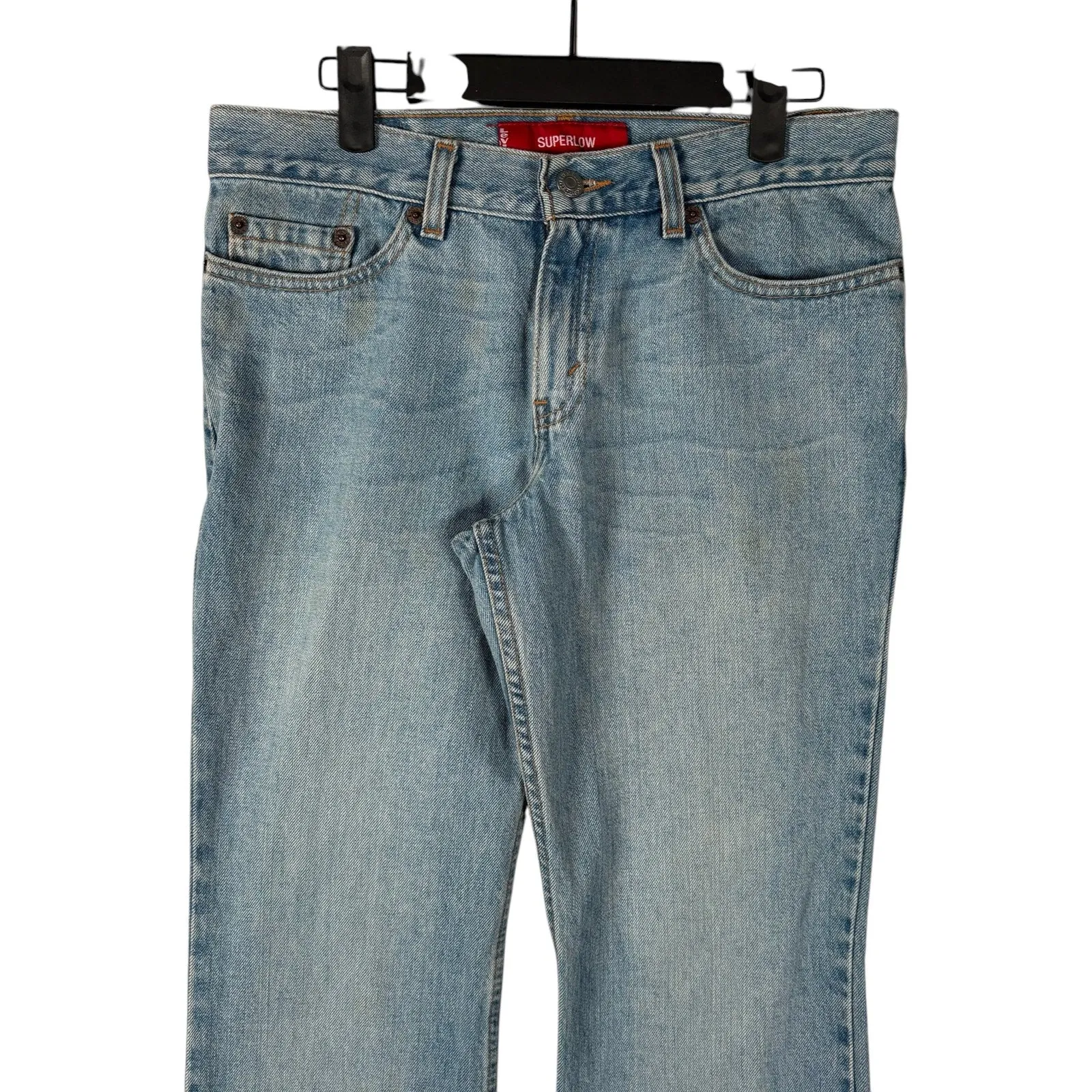 Vintage Levis 518 Superlow Bootcut Denim Jeans 7 Jr. M