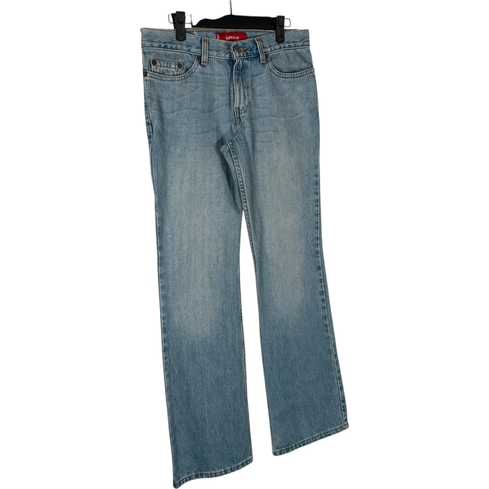 Vintage Levis 518 Superlow Bootcut Denim Jeans 7 Jr. M
