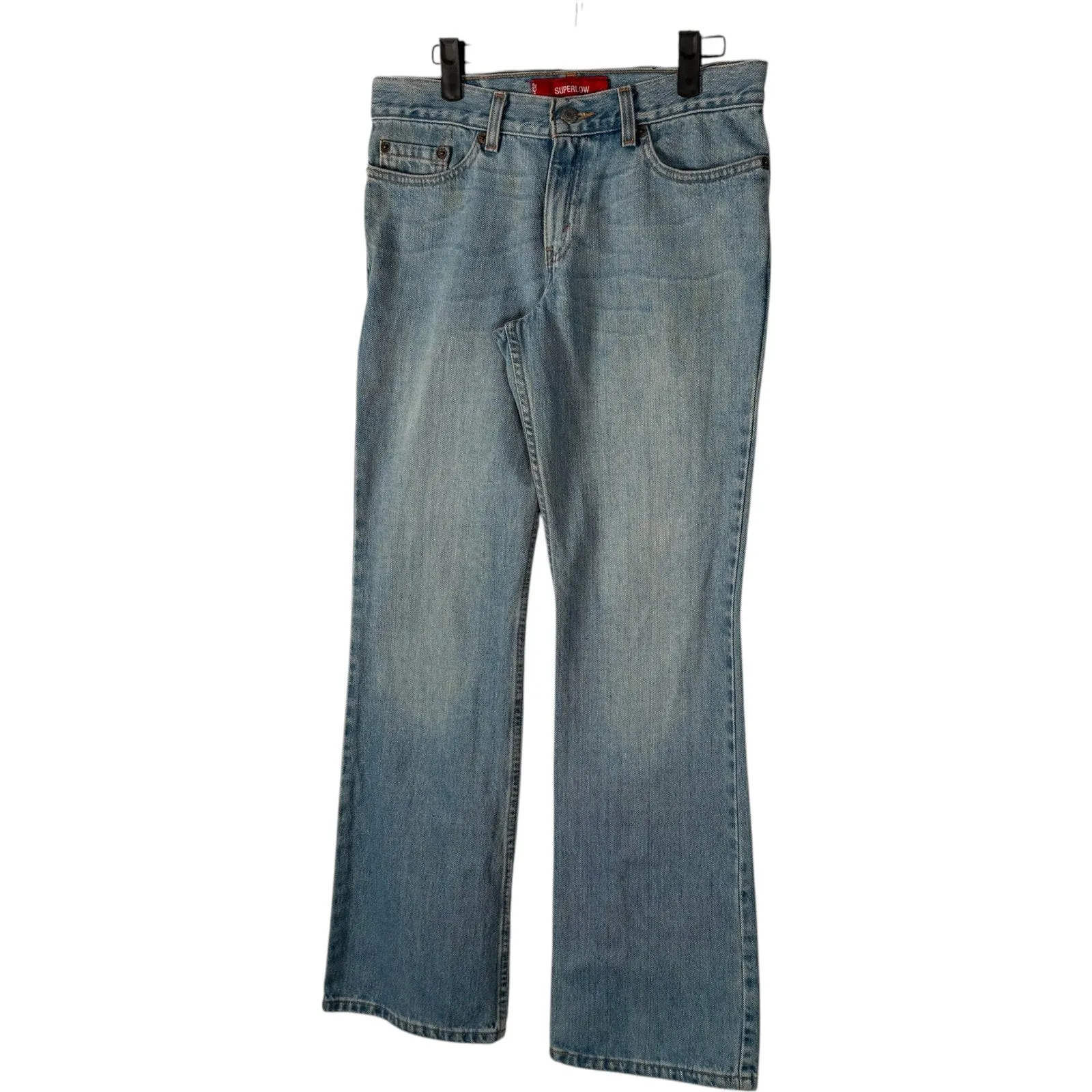 Vintage Levis 518 Superlow Bootcut Denim Jeans 7 Jr. M